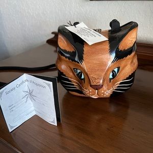 NWT TIMMY WOODS CAT CROSS BODY